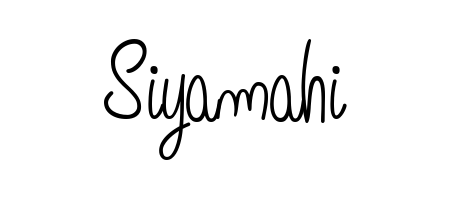 Enhance your business communications with Siyamahi signature in Angelique-Rose-font-FFP lettering. Clean, modern, and universally compatible. Siyamahi signature style 5 images and pictures png