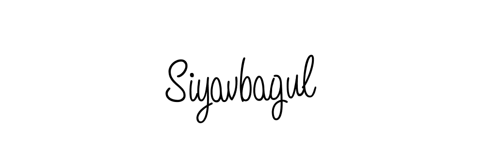 How to make Siyavbagul signature? Angelique-Rose-font-FFP is a professional autograph style. Create handwritten signature for Siyavbagul name. Siyavbagul signature style 5 images and pictures png