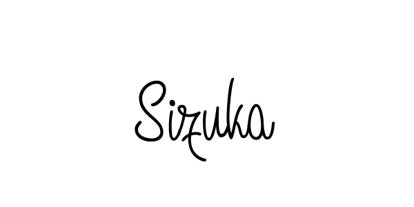 It looks lik you need a new signature style for name Sizuka. Design unique handwritten (Angelique-Rose-font-FFP) signature with our free signature maker in just a few clicks. Sizuka signature style 5 images and pictures png