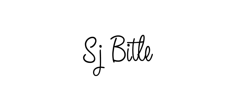 Check out images of Autograph of Sj Bitle name. Actor Sj Bitle Signature Style. Angelique-Rose-font-FFP is a professional sign style online. Sj Bitle signature style 5 images and pictures png