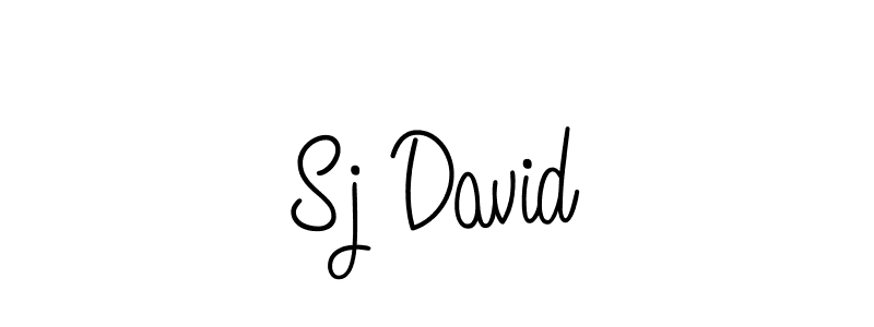 How to Draw Sj David signature style? Angelique-Rose-font-FFP is a latest design signature styles for name Sj David. Sj David signature style 5 images and pictures png