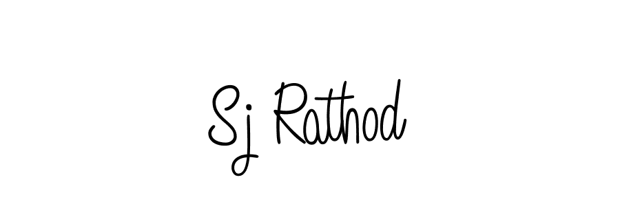 Make a beautiful signature design for name Sj Rathod. Use this online signature maker to create a handwritten signature for free. Sj Rathod signature style 5 images and pictures png