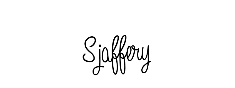 You should practise on your own different ways (Angelique-Rose-font-FFP) to write your name (Sjaffery) in signature. don't let someone else do it for you. Sjaffery signature style 5 images and pictures png