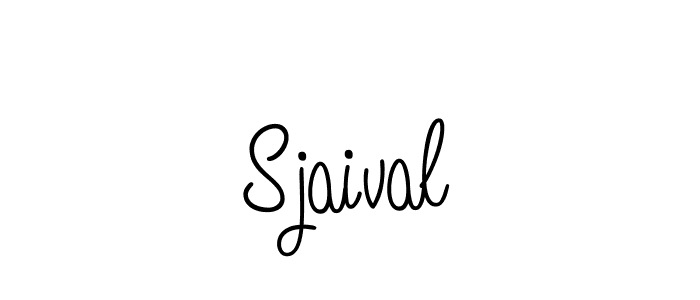 Also we have Sjaival name is the best signature style. Create professional handwritten signature collection using Angelique-Rose-font-FFP autograph style. Sjaival signature style 5 images and pictures png