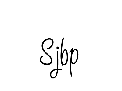 Sjbp stylish signature style. Best Handwritten Sign (Angelique-Rose-font-FFP) for my name. Handwritten Signature Collection Ideas for my name Sjbp. Sjbp signature style 5 images and pictures png