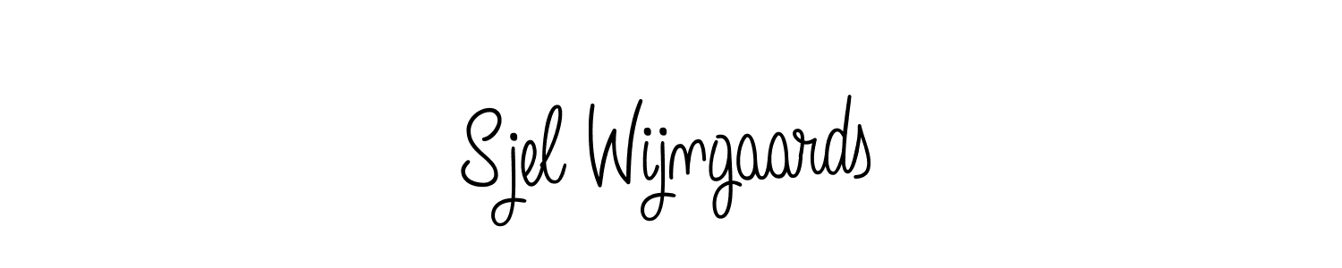 Make a short Sjel Wijngaards signature style. Manage your documents anywhere anytime using Angelique-Rose-font-FFP. Create and add eSignatures, submit forms, share and send files easily. Sjel Wijngaards signature style 5 images and pictures png