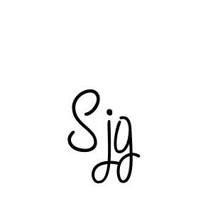 if you are searching for the best signature style for your name Sjg. so please give up your signature search. here we have designed multiple signature styles  using Angelique-Rose-font-FFP. Sjg signature style 5 images and pictures png