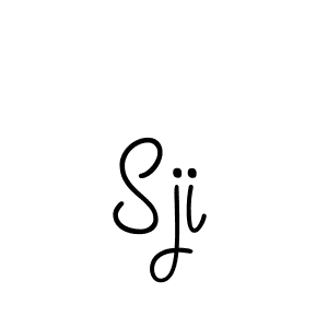 Design your own signature with our free online signature maker. With this signature software, you can create a handwritten (Angelique-Rose-font-FFP) signature for name Sji. Sji signature style 5 images and pictures png