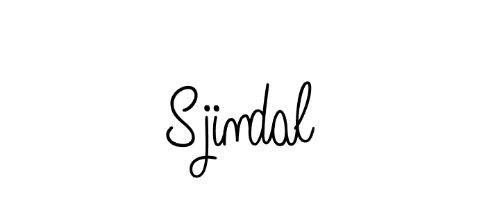 How to Draw Sjindal signature style? Angelique-Rose-font-FFP is a latest design signature styles for name Sjindal. Sjindal signature style 5 images and pictures png