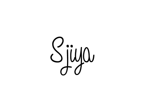 How to Draw Sjiya signature style? Angelique-Rose-font-FFP is a latest design signature styles for name Sjiya. Sjiya signature style 5 images and pictures png