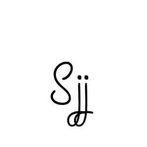 Make a beautiful signature design for name Sjj. Use this online signature maker to create a handwritten signature for free. Sjj signature style 5 images and pictures png