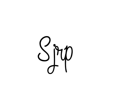 if you are searching for the best signature style for your name Sjrp. so please give up your signature search. here we have designed multiple signature styles  using Angelique-Rose-font-FFP. Sjrp signature style 5 images and pictures png