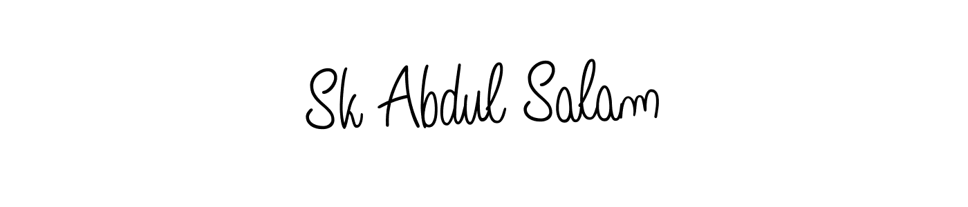Make a beautiful signature design for name Sk Abdul Salam. Use this online signature maker to create a handwritten signature for free. Sk Abdul Salam signature style 5 images and pictures png