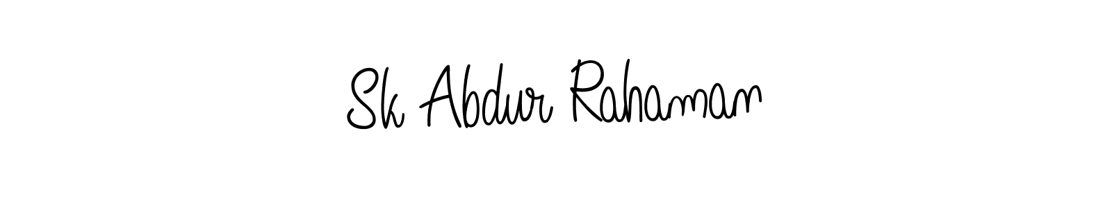 Make a short Sk Abdur Rahaman signature style. Manage your documents anywhere anytime using Angelique-Rose-font-FFP. Create and add eSignatures, submit forms, share and send files easily. Sk Abdur Rahaman signature style 5 images and pictures png