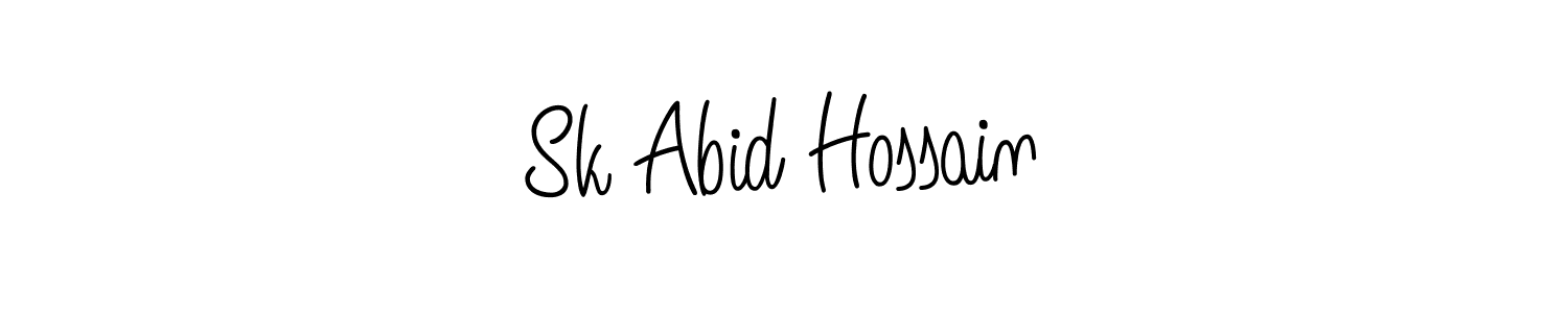 It looks lik you need a new signature style for name Sk Abid Hossain. Design unique handwritten (Angelique-Rose-font-FFP) signature with our free signature maker in just a few clicks. Sk Abid Hossain signature style 5 images and pictures png