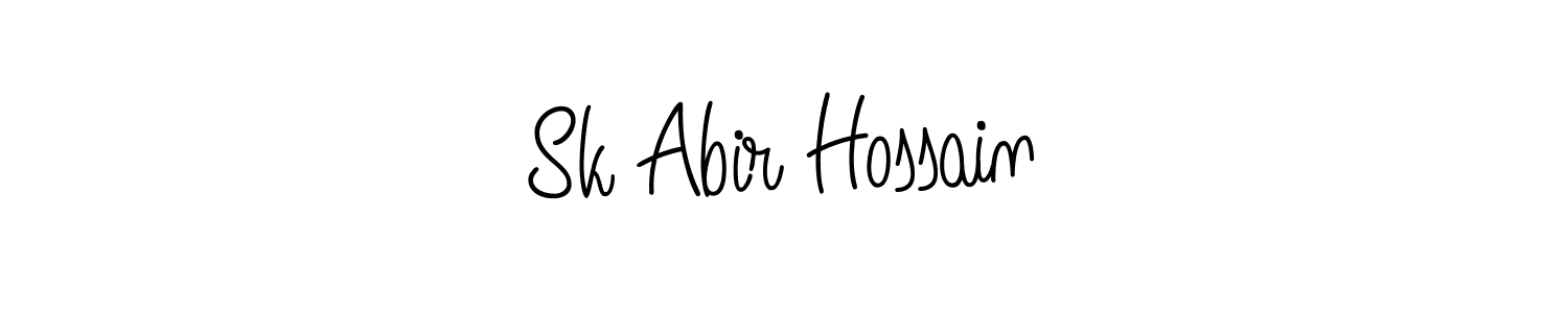 You can use this online signature creator to create a handwritten signature for the name Sk Abir Hossain. This is the best online autograph maker. Sk Abir Hossain signature style 5 images and pictures png