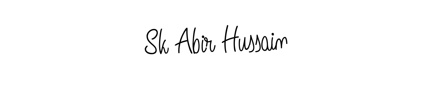 Here are the top 10 professional signature styles for the name Sk Abir Hussain. These are the best autograph styles you can use for your name. Sk Abir Hussain signature style 5 images and pictures png