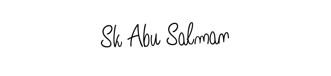 This is the best signature style for the Sk Abu Salman name. Also you like these signature font (Angelique-Rose-font-FFP). Mix name signature. Sk Abu Salman signature style 5 images and pictures png