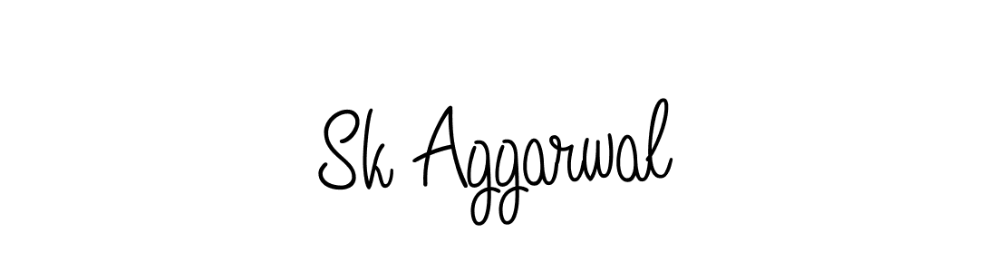 Make a beautiful signature design for name Sk Aggarwal. Use this online signature maker to create a handwritten signature for free. Sk Aggarwal signature style 5 images and pictures png