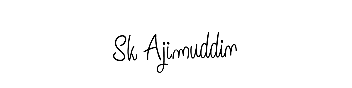 Similarly Angelique-Rose-font-FFP is the best handwritten signature design. Signature creator online .You can use it as an online autograph creator for name Sk Ajimuddin. Sk Ajimuddin signature style 5 images and pictures png