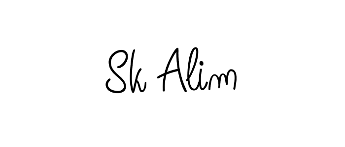 Here are the top 10 professional signature styles for the name Sk Alim. These are the best autograph styles you can use for your name. Sk Alim signature style 5 images and pictures png