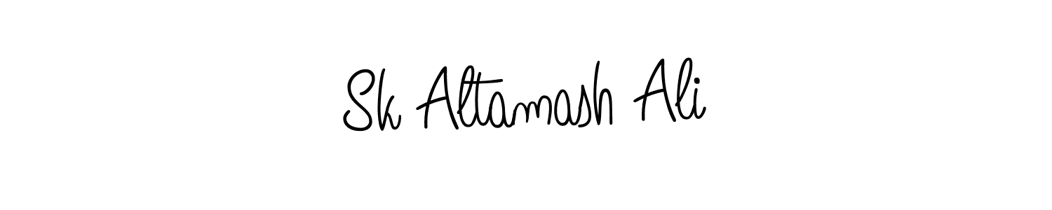Also we have Sk Altamash Ali name is the best signature style. Create professional handwritten signature collection using Angelique-Rose-font-FFP autograph style. Sk Altamash Ali signature style 5 images and pictures png
