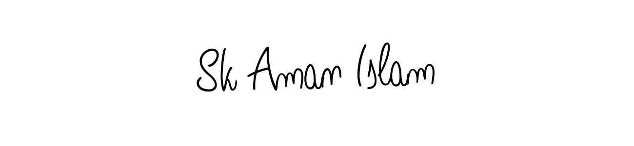 This is the best signature style for the Sk Aman Islam name. Also you like these signature font (Angelique-Rose-font-FFP). Mix name signature. Sk Aman Islam signature style 5 images and pictures png