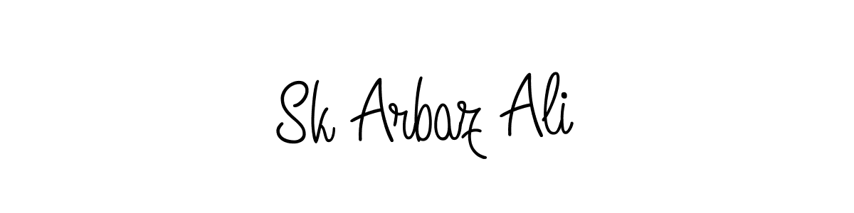 How to Draw Sk Arbaz Ali signature style? Angelique-Rose-font-FFP is a latest design signature styles for name Sk Arbaz Ali. Sk Arbaz Ali signature style 5 images and pictures png
