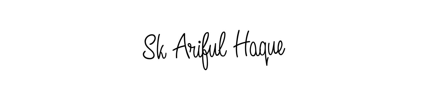 Make a beautiful signature design for name Sk Ariful Haque. Use this online signature maker to create a handwritten signature for free. Sk Ariful Haque signature style 5 images and pictures png