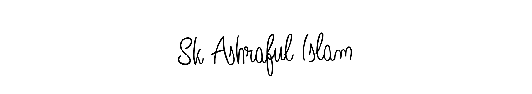 How to make Sk Ashraful Islam signature? Angelique-Rose-font-FFP is a professional autograph style. Create handwritten signature for Sk Ashraful Islam name. Sk Ashraful Islam signature style 5 images and pictures png
