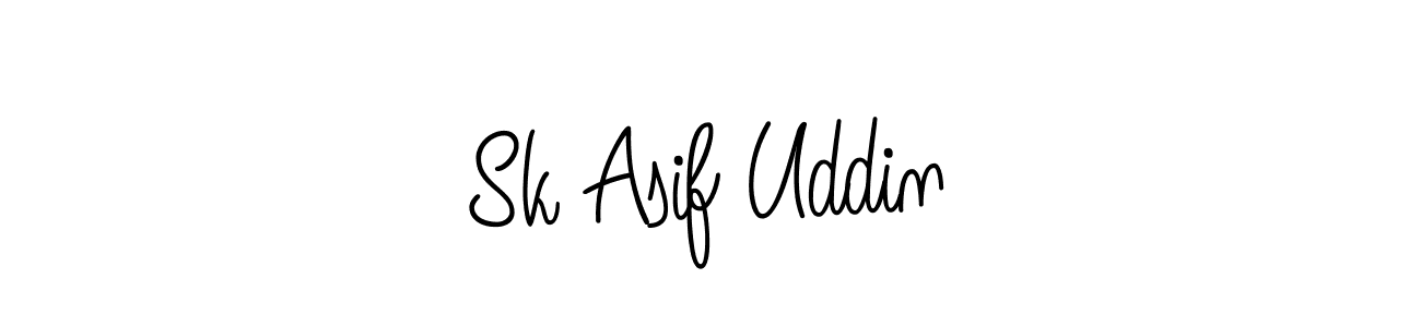 if you are searching for the best signature style for your name Sk Asif Uddin. so please give up your signature search. here we have designed multiple signature styles  using Angelique-Rose-font-FFP. Sk Asif Uddin signature style 5 images and pictures png