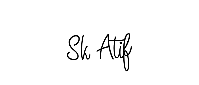 Make a short Sk Atif signature style. Manage your documents anywhere anytime using Angelique-Rose-font-FFP. Create and add eSignatures, submit forms, share and send files easily. Sk Atif signature style 5 images and pictures png