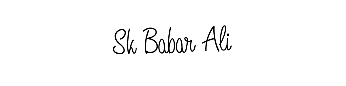 You can use this online signature creator to create a handwritten signature for the name Sk Babar Ali. This is the best online autograph maker. Sk Babar Ali signature style 5 images and pictures png