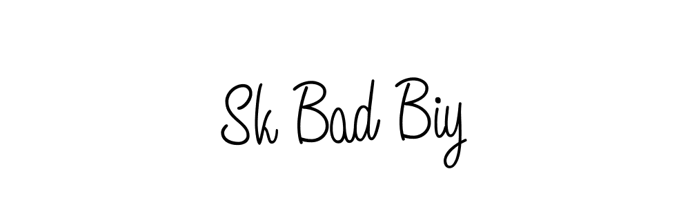 Angelique-Rose-font-FFP is a professional signature style that is perfect for those who want to add a touch of class to their signature. It is also a great choice for those who want to make their signature more unique. Get Sk Bad Biy name to fancy signature for free. Sk Bad Biy signature style 5 images and pictures png
