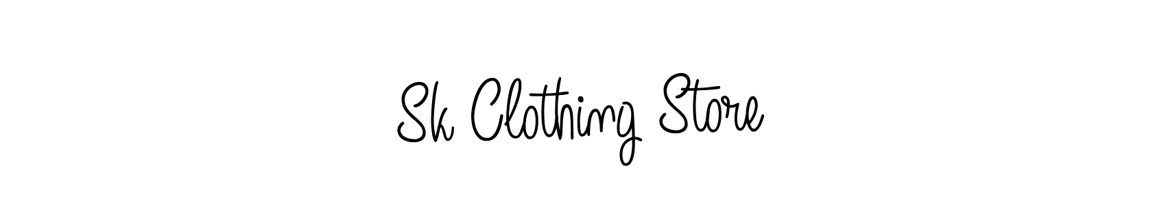 Also we have Sk Clothing Store name is the best signature style. Create professional handwritten signature collection using Angelique-Rose-font-FFP autograph style. Sk Clothing Store signature style 5 images and pictures png