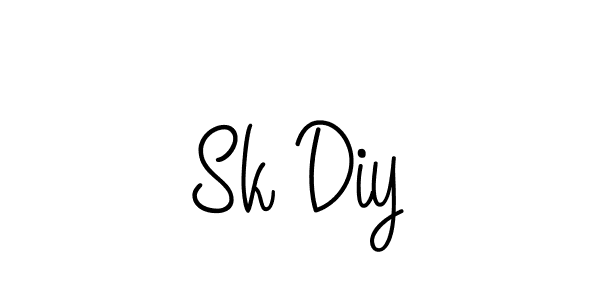 Also You can easily find your signature by using the search form. We will create Sk Diy name handwritten signature images for you free of cost using Angelique-Rose-font-FFP sign style. Sk Diy signature style 5 images and pictures png