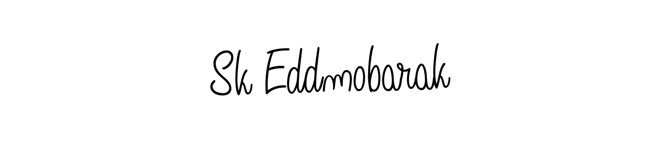 if you are searching for the best signature style for your name Sk Eddmobarak. so please give up your signature search. here we have designed multiple signature styles  using Angelique-Rose-font-FFP. Sk Eddmobarak signature style 5 images and pictures png