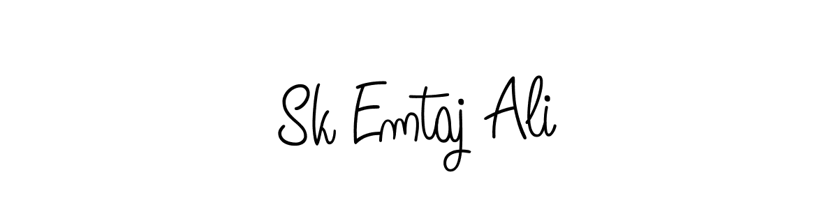 Also You can easily find your signature by using the search form. We will create Sk Emtaj Ali name handwritten signature images for you free of cost using Angelique-Rose-font-FFP sign style. Sk Emtaj Ali signature style 5 images and pictures png