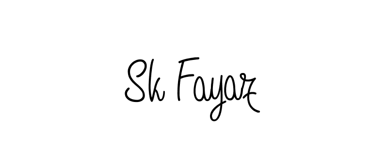 Best and Professional Signature Style for Sk Fayaz. Angelique-Rose-font-FFP Best Signature Style Collection. Sk Fayaz signature style 5 images and pictures png