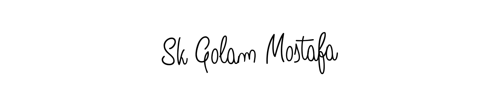 How to make Sk Golam Mostafa signature? Angelique-Rose-font-FFP is a professional autograph style. Create handwritten signature for Sk Golam Mostafa name. Sk Golam Mostafa signature style 5 images and pictures png