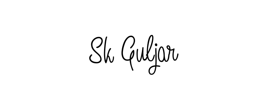 Check out images of Autograph of Sk Guljar name. Actor Sk Guljar Signature Style. Angelique-Rose-font-FFP is a professional sign style online. Sk Guljar signature style 5 images and pictures png