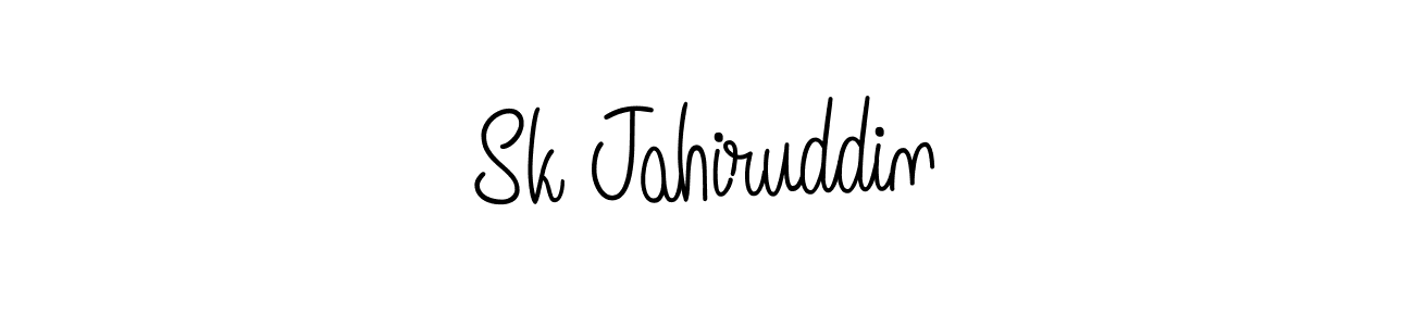 How to make Sk Jahiruddin signature? Angelique-Rose-font-FFP is a professional autograph style. Create handwritten signature for Sk Jahiruddin name. Sk Jahiruddin signature style 5 images and pictures png