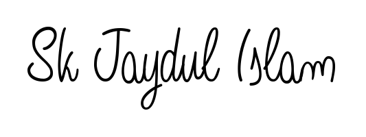 Build your personal autograph collection for name Sk Jaydul Islam with Angelique-Rose-font-FFP design. Browse, select, and save your favorites. Sk Jaydul Islam signature style 5 images and pictures png