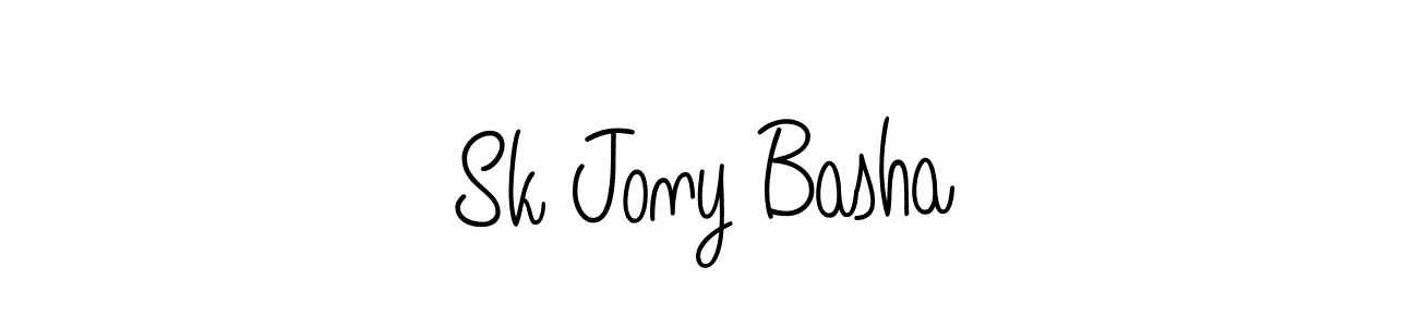 This is the best signature style for the Sk Jony Basha name. Also you like these signature font (Angelique-Rose-font-FFP). Mix name signature. Sk Jony Basha signature style 5 images and pictures png