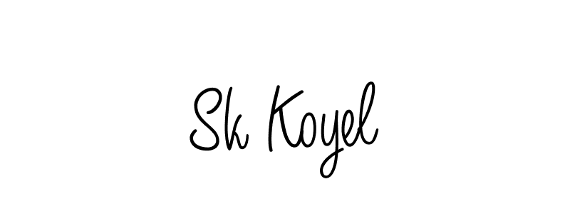 This is the best signature style for the Sk Koyel name. Also you like these signature font (Angelique-Rose-font-FFP). Mix name signature. Sk Koyel signature style 5 images and pictures png