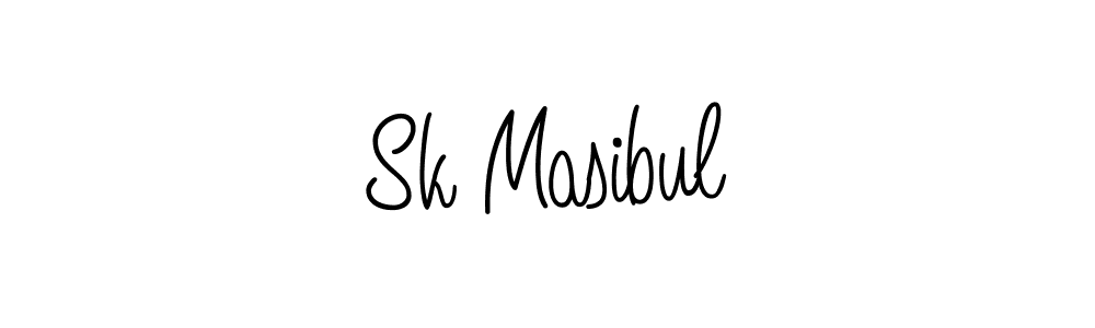 The best way (Angelique-Rose-font-FFP) to make a short signature is to pick only two or three words in your name. The name Sk Masibul include a total of six letters. For converting this name. Sk Masibul signature style 5 images and pictures png