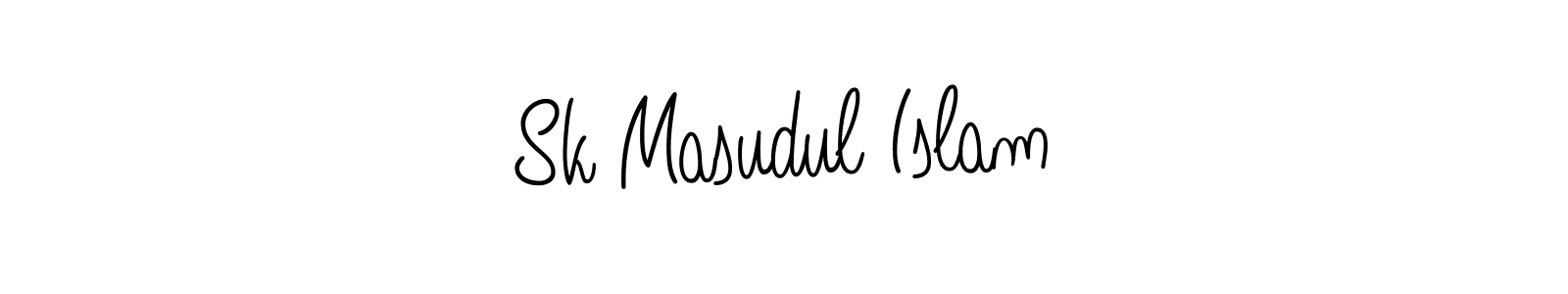 How to make Sk Masudul Islam signature? Angelique-Rose-font-FFP is a professional autograph style. Create handwritten signature for Sk Masudul Islam name. Sk Masudul Islam signature style 5 images and pictures png