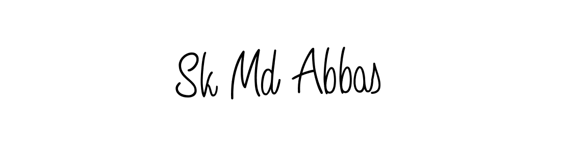 Make a beautiful signature design for name Sk Md Abbas. Use this online signature maker to create a handwritten signature for free. Sk Md Abbas signature style 5 images and pictures png