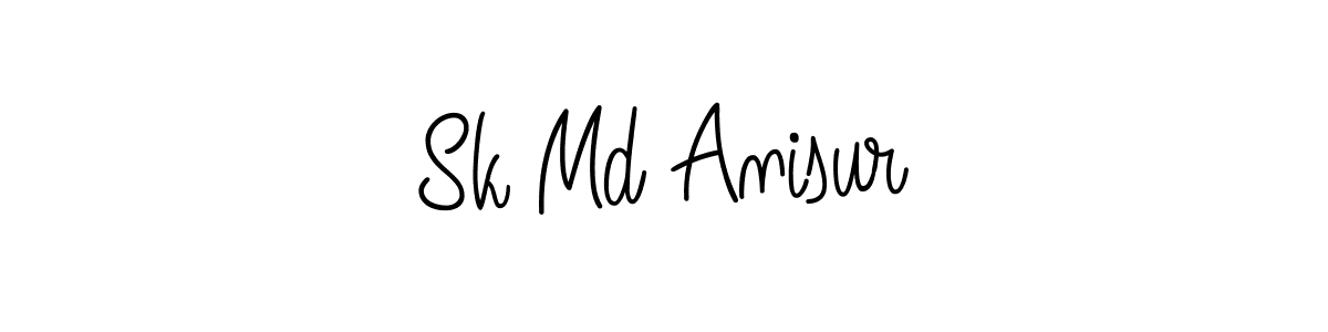 Best and Professional Signature Style for Sk Md Anisur. Angelique-Rose-font-FFP Best Signature Style Collection. Sk Md Anisur signature style 5 images and pictures png