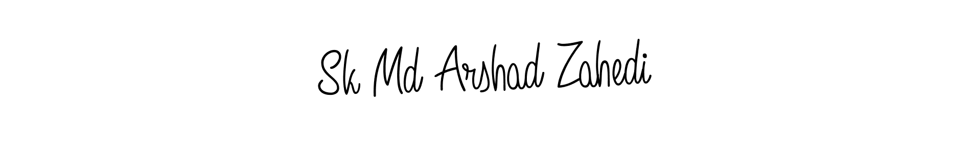 Use a signature maker to create a handwritten signature online. With this signature software, you can design (Angelique-Rose-font-FFP) your own signature for name Sk Md Arshad Zahedi. Sk Md Arshad Zahedi signature style 5 images and pictures png